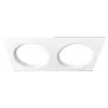Светодиодная панель квадратная PRACTIC  DUO белая, 12W, 4200k, 780 Лм, 95*185*D70*40