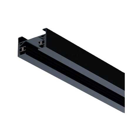 Шинопровод встраиваемый черный 1м