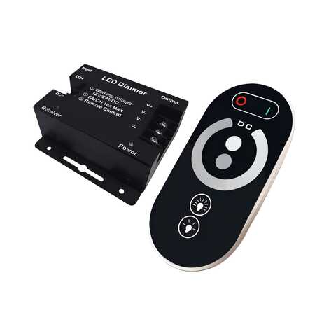 Диммер 30А Сенсор, чёрный (360W/720W)