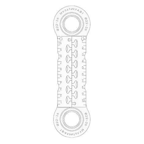 Обвод трубы с замком Ǿ22 - Ǿ27 - Ǿ36 мм прозрачный