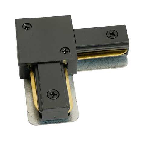 Коннектор угловой для шинопровода, LD1021 для CAB1007, черный